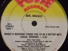 ELECTRO RAP* Mr. Magic - Magic's Message *SPYDER D* Crazy Rare *MARLY MARL* 84