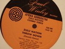 AFRIKA BAMBAATAA Zulu Nation Throw Down PAUL WINLEY Harlem Underground 12