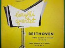 THE BARYLLI QUARTET - BEETHOVEN - WESTMINSTER WL 5203