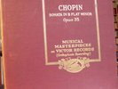 SERGE RACHMANINOFF PLAYS CHOPIN PIANO SONATA #2