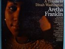 ARETHA FRANKLIN UNFORGETTABLE DINAH WASHINGTON RARE'64 MONO WHITE LABEL PROMO LP