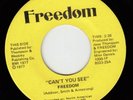 FREEDOM Can't You See RARE MODERN SOUL 45 * Listen BOOGIE Private 70s Dancer mp3