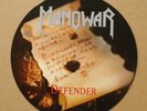 MANOWAR DEFENDER PICTURE DISC GEFFEN GERMANY 1993 RAR MAXI 12