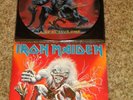IRON MAIDEN - A REAL LIVE ONE - Picture Disc w/Promo Flat