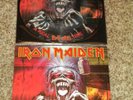 IRON MAIDEN - A REAL DEAD ONE - Picture Disc w/Promo Flat