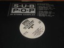 NIRVANA RARE SUB POP IN STORE SAMPLER PROMO SPDJ 40