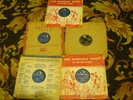 Elvis Presley 78 `s RCA HMV 5 old gramophone records Vintage rare No reserve