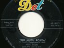 Mod R&B Popcorn - NICK TODD on Dot | too much rosita | RARE | LISTEN