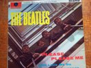 Rare UK Early YELLOW PARLOPHONE LP Please Please Me The BEATLES Mono Pressing