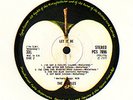 THE BEATLES LET IT BE UK 1978 APPLE WHITE VINYL LP