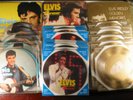 COMPLETE COLLECTORS SET OF ELVIS PRESLEY PHOTO DISCS COMPLETE WITH BOX