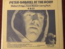 1977 Peter Gabriel At the Roxy Live 2 LP Record Set 12