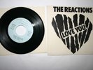 THE REACTIONS LOVE YOU EP 1981 RARE KBD OOP MIAMI POWER POP PUNK ROCK