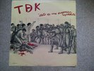 TDK..LP...esto es una empresa capitalista . ORIGINAL .SPANISH PUNK .RARE.