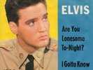 Elvis  Presley German 45  Are you lonesome tonight Jahreszahlcover  RCA 47- 7810