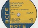 78 RPM Bud Powell Blue Note 1567 in E- (Navarro, Rollins)