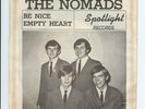 Texas Garage 45 Nomads Be Nice/Empty Heart Picture Sleeve Rare