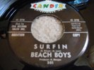 RARE BEACH BOYS CANDIX 301 PROMO AUDITION COPY 45   SURFIN / LUAU