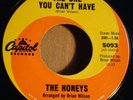 The Honeys - The One You Can't Have b/w From Jimmy / Rare & Mint- Brian Wilson