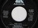 NORTHERN SOUL/MANDRILL/TOO LATE/HOLIDAY