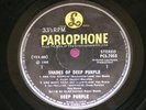DEEP PURPLE Shades of Deep Purple / rare India black-yellow PARLOPHONE LP