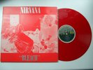 NIRVANA BLEACH LP RED VINYL 1989 WATERFRONT RARE AUSTRALIAN ONLY PRESSING