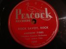Andrew Tibbs Rock Savoy, Rock Mother's Letter rare Peacock R&B 78pm