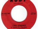 Northern Detroit Soul-Wonderettes-I Feel Strange-US Ruby records issue copy