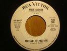 » WILLIE KENDRICK You Can't By Pass Love RCA VICTOR Rare Northern Soul 45 WLP