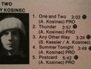 TONY KOSINEC LP CANADIAN PROMO ONLY CBC UNIQUE MATERIAL SSW FOLK AOR TORONTO '77