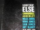CANNONBALL ADDERLEY Somethin' Else lp BLUE NOTE 1595 Orig Mono RVG MILES DAVIS