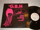 CHARGED GBH LP  leather bristles no survivors and sick boys Roadrunner  1982