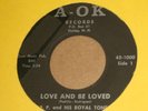 Chicano Soul 45 B.P. & his Royal Tones EARLY SOUND New Mexico A-OK Records