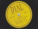 Fats Navarro/Teddy Edwards 78 / MOVE/BLUES IN TEDDY'S FLAT / Dial 1033