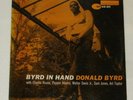 DONALD BYRD - Byrd In Hand (Mono Blue Note Jazz)