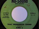 Island Funk 45 KING C on NU-SOUND 