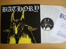 BATHORY - same LP + Beilage RE * YELLOW GOAT Black Metal Klassiker HELLHAMMER