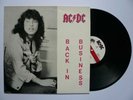 AC/DC - Back In Business  1986 Vinyl LP