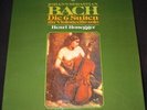 BACH Cello Suites HONEGGER Telefunken 3LP box NM
