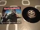 IRON MAIDEN RARE NORDIC LIVE BLACK VINYL 7