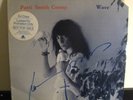 THE PATTI SMITH GROUP - WAVE LP AUTOGRAPHED PROMO