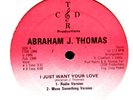 ABRAHAM J.THOMAS 12in SUPA RARE MIAMI SYNTH MODERN SOUL