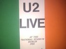 U2 Live at the National Stadium 1980 Vinyl LP
