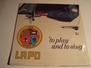 LAPD on LA INTERNATIONAL To play and to sing SOUL FUNK JAZZ LP