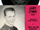HEAR-Rare Early Rock n Roll / Teen 45 & P/S- Gary Lynne- Blues Stay Away From Me