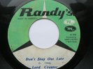 DON'T STAY OUT LATE - LORD CREATOR DIFFERENT VERSION TO UK RELEASE LISTEN