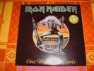 VINYLE 33T/25CM-IRON MAIDEN-ONE NIGHT IN PARIS-LIVE -RARE- NEUF