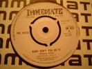 UK IMMEDIATE-THE POETS-BABY DONT YOU DO IT- EX