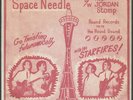 THE STARFIRES   SPACE NEEDLE   RARE  PICTURE SLEEVE + 45 SURF INSTRUMENTAL
