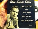RARE Rockabilly - Carl Perkins - Blue Suede Shoes - SUN EP-115